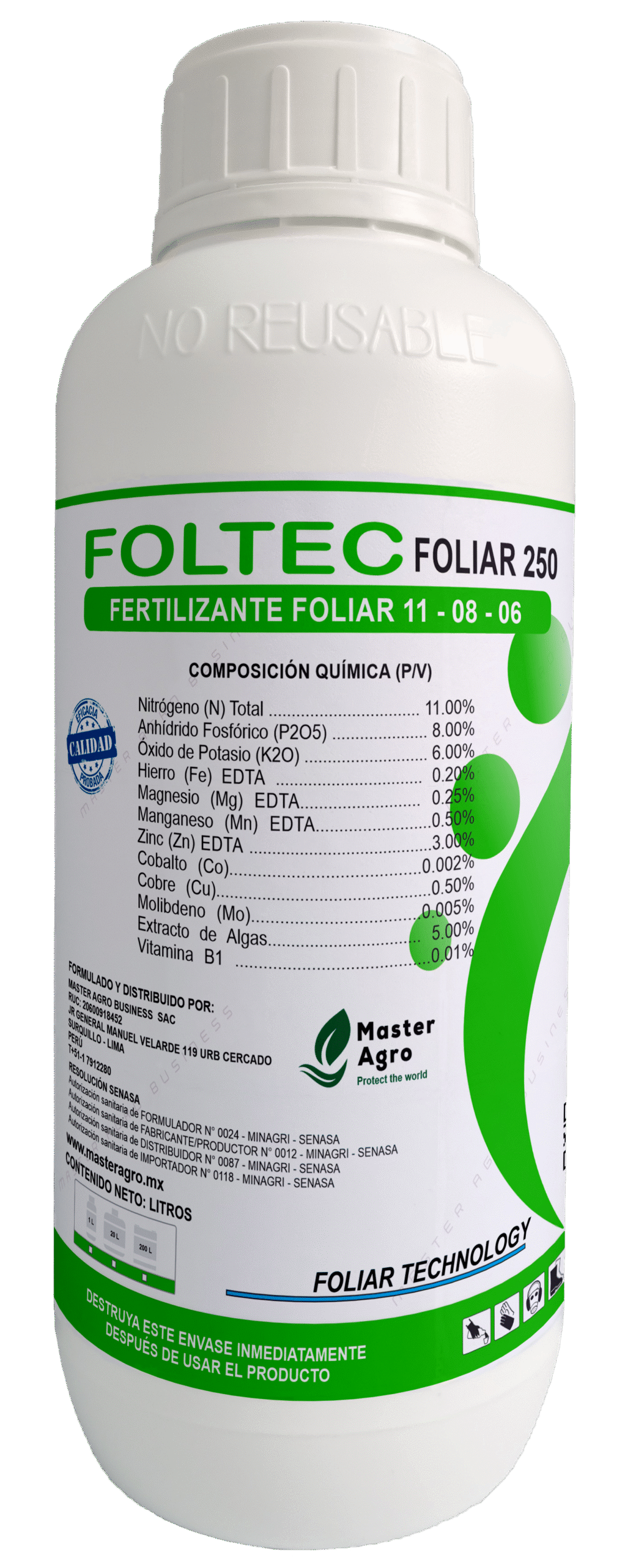 FOLTE FOLIAR 250