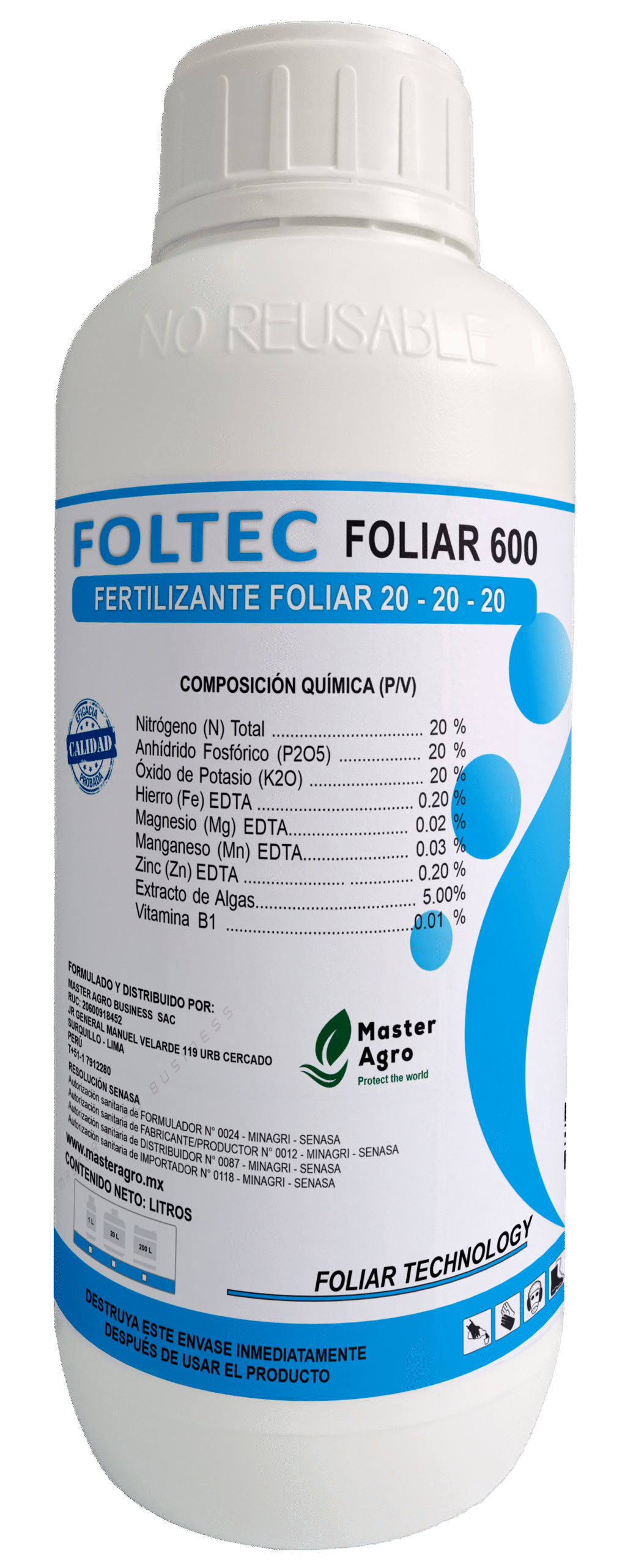 FOLTEC FOLIAR 600